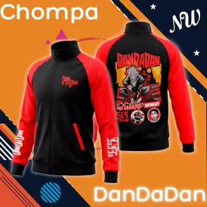 Chompa DanDaDan – Diseño Okarun Demoniaco |